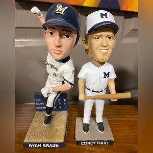 Milwaukee Brewers Bobblehead Set